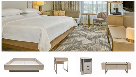 Hotel Bedroom Furniture For Business Travelers In Contemporary Style