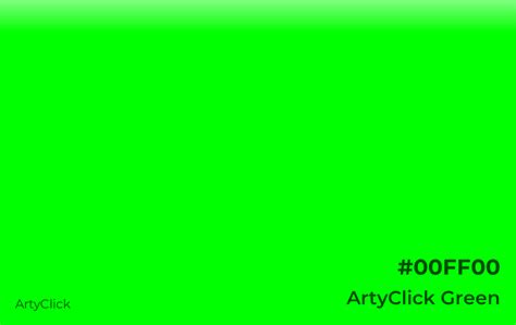 Artyclick Green Color Artyclick