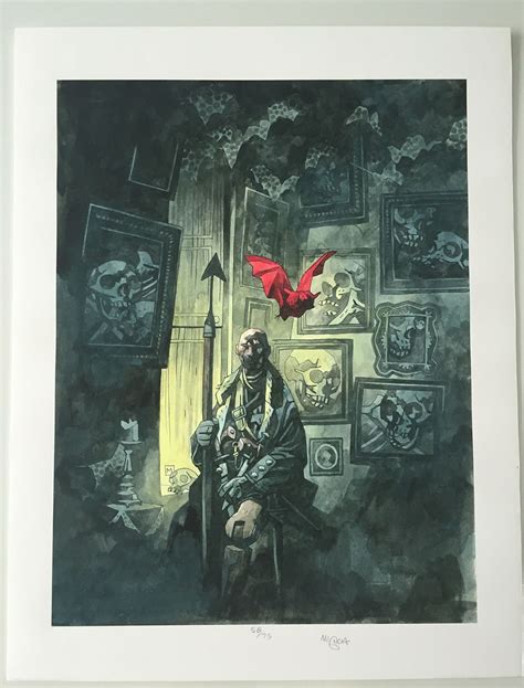 Pin By Pauline On Serigraphies Bd Mike Mignola Art Art Mike Mignola