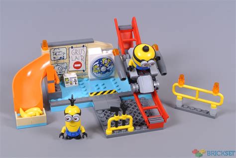 The Rise Of Gru Minions In Grus Lab 75546 Building Toy For Kids An