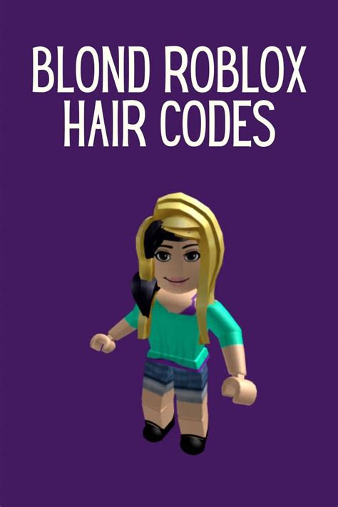 90 Unique And Popular Roblox Hair Codes Kids N Clicks