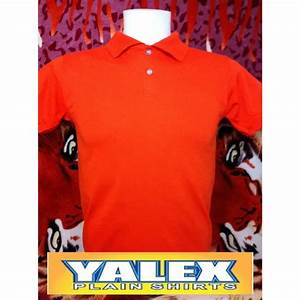Yalex Gold Red Label Polo Shirt With Collar Ideal For Printing Color