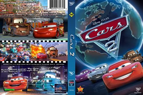 Jaquette Dvd De Cars 2 Custom Cinéma Passion