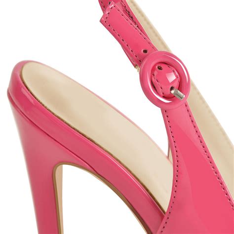 Onlymaker Womens Peep Toe Sexy Sandals Slingback High Heels Club Party Stilettos Ebay