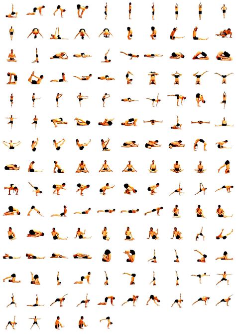 Basic Yoga Poses For Beginners Chart Work Out Picture Media Work Out Picture Media