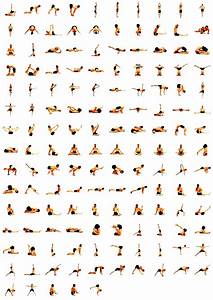 Basic Yoga Poses For Beginners Chart Work Out Picture Media Work
