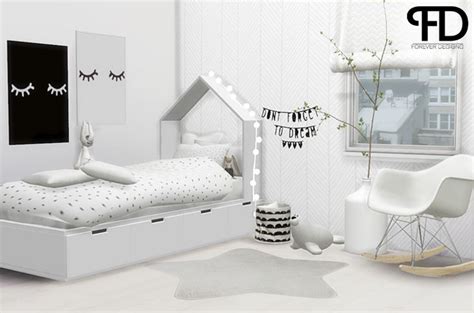 Lana Cc Finds — Foreverdesigns Katies Kids Room Pt1 As A Sims 4