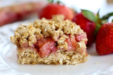 Strawberry Oatmeal Bars Vegan And Gluten Free Happy Healthy Mama