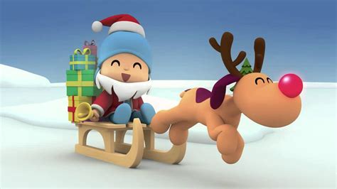 Pocoyo Santa Claus Is Coming To Town Hilary Duff Youtube