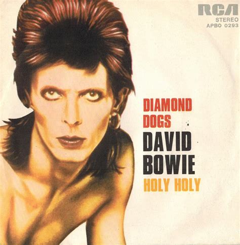 David Bowie Diamond Dogs Holy Holy 1974 Vinyl Discogs