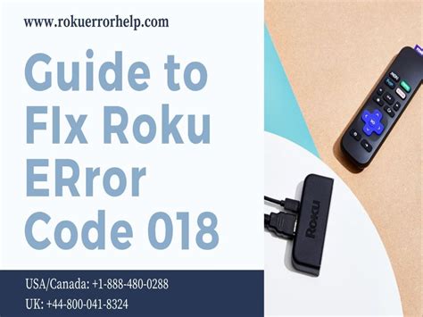 Remedy either remove unnecessary data from the hard disk to increase free disk space or initialize the hard disk. Troubleshoot Roku Error Code 018 | Dial +1-888-480-0288