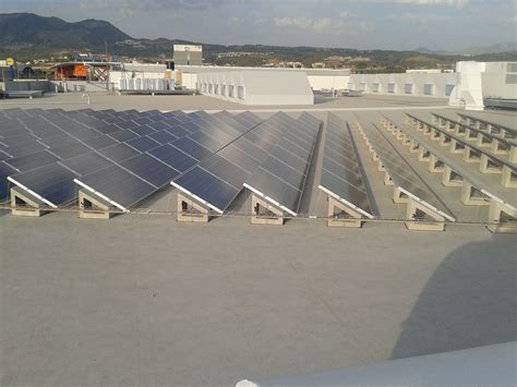 Solarbloc Es Un Soporte Para Paneles Solares Prefabricado De Hormig N