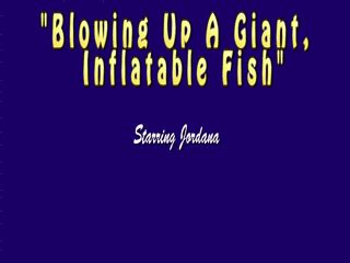 Blowing Up A Giant Inflatable Fishwmv Jordana Rama Fetish Clips Clips Sale