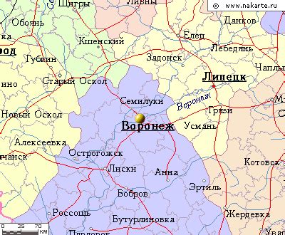 Voronezh Map