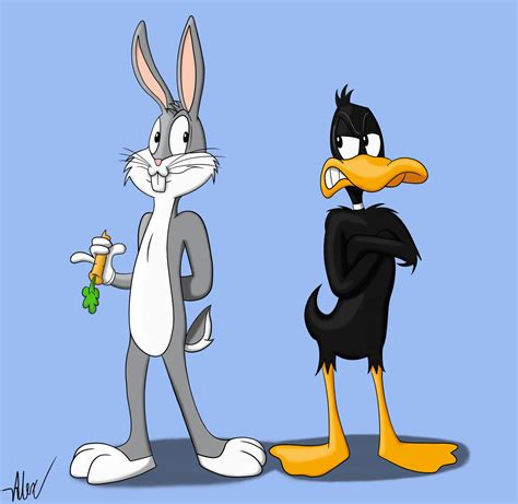 Bugs Bunny And Daffy Duck By Theendertoonist On Deviantart