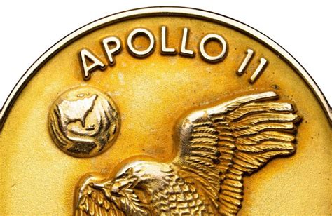 Neil Armstrongs Gold Apollo 11 Robbins Medal Sells For Record 2 Million