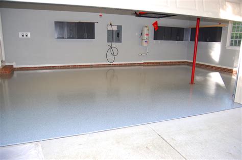 But when all things are equal rust oleum epoxyshield garage floor coating is the best garage floor coating to fit a variety of needs and budgets. Medium Gray Epoxy Floor w Black Marble Flakes
