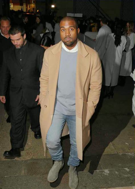 Kanye West Attends The Celine Paris Fashion Show Photos