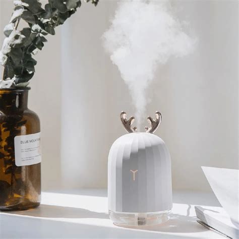 Deer Mini Air Humidifier Essential Oil Diffuser Aromatherapy Household