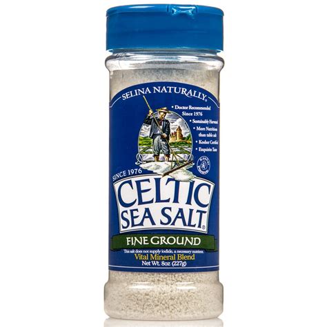 Celtic Sea Salt Celtic Sea Salt Shaker Jar Fine Azure Standard
