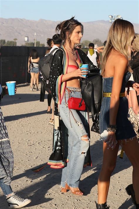 They can fill beer gardens with craft suds and experimental. ALESSANDRA AMBROSIO Out at 2019 Coachella Valley Music and ...