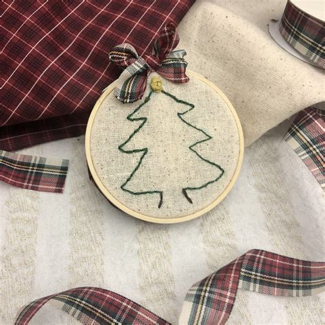 Embroidered Christmas Ornament Diy Crochetcakes