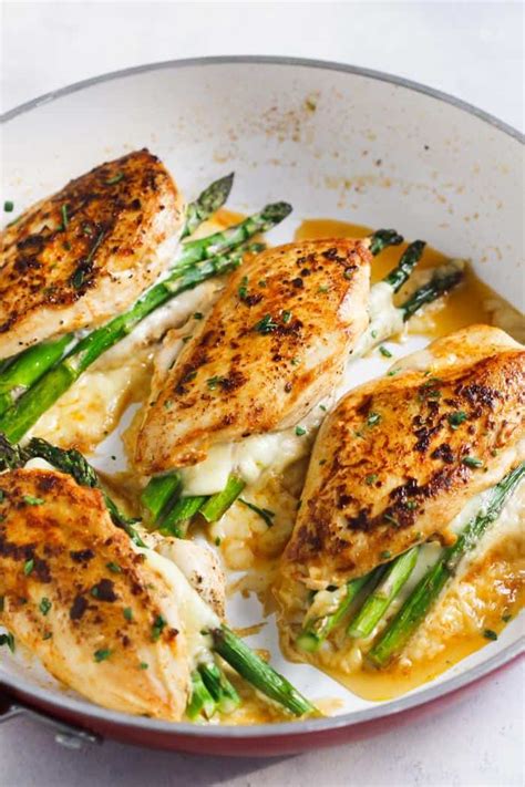 Nothing is easier or faster than chicken breast recipes. 20 Asparagus Recipes for the Spring - An Unblurred Lady