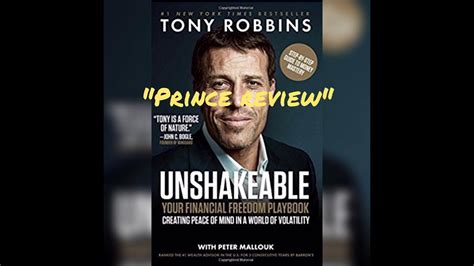 Prince Review Unshakable By Tony Robbins Youtube