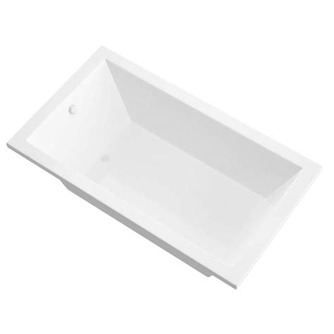 Universal Tubs Sapphire 60 In L X 32 In W Acrylic Reversible Drain