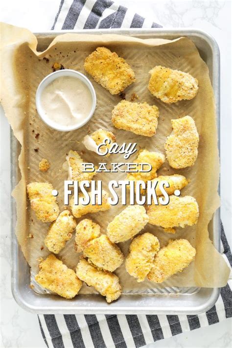 Easy Baked Fish Sticks Live Simply Recipe Baked Fish Real Food