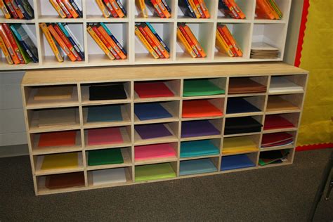 Construction Paper Organizer For Your Classroom Classroom