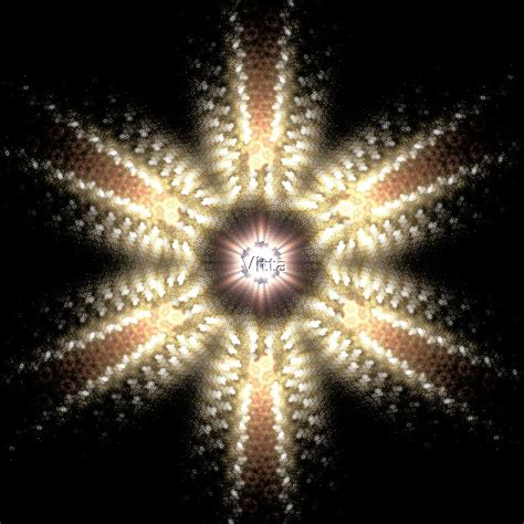 Fractal Star By Vitta Redbubble