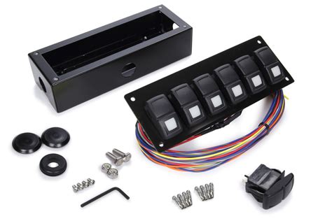 Painless Wiring 58106 Switch Panel Track Rocker Under Dash