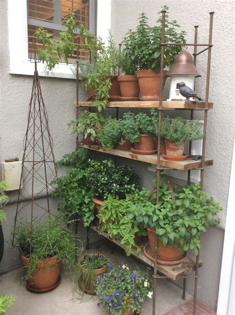 Diy Awesome Patio Or Balcony Herb Garden Ideas 50 Pictures Patio