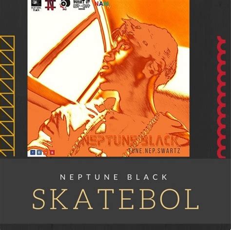 Neptune Black Skatebol African 808s