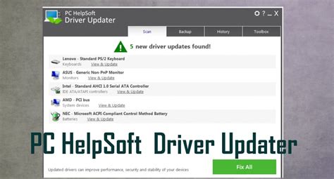 Télécharger Pc Helpsoft Driver Updater Et Mettez à Jour Tous Vos