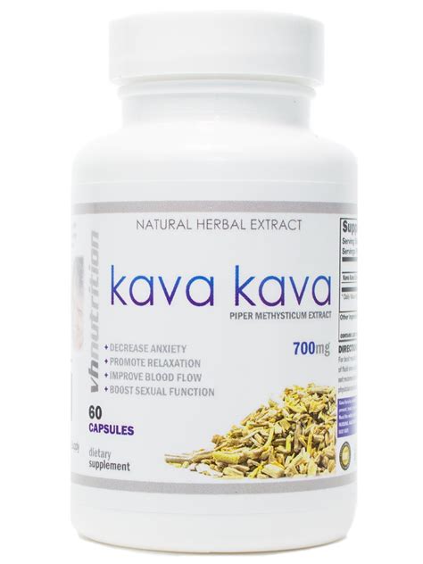 Kava Kava Extract 700mg Supplement Relaxation Mental Calmness