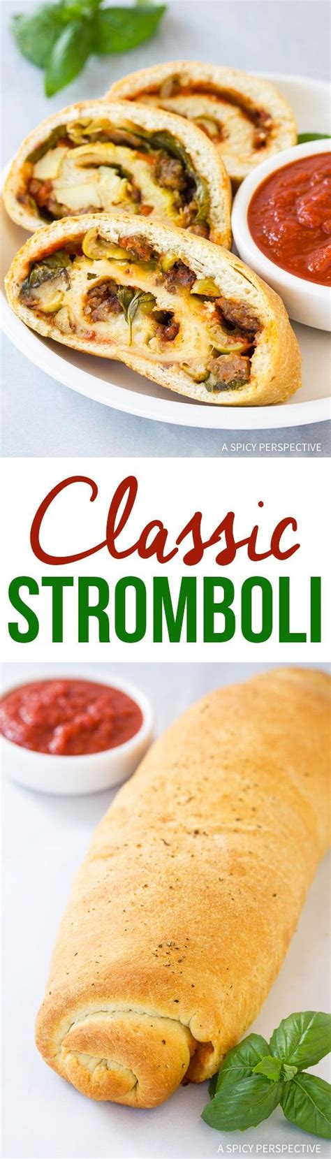 How To Make Stromboli Classic Stromboli Recipe Bold And Cheesy