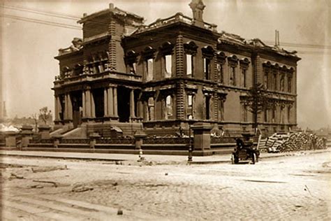 James Flood Mansion San Francisco 1906 San Francisco Earthquake