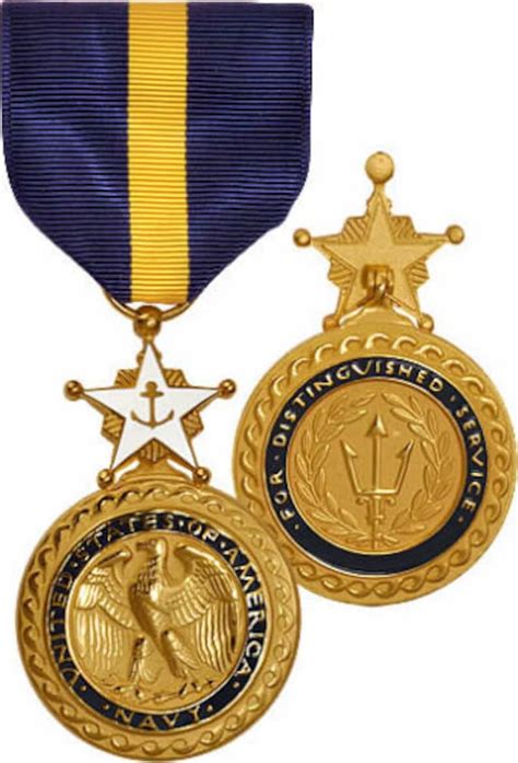 Us Navy Distinguished Service Medal Full Size Official Issue Etsy Uk