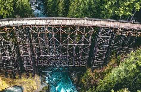 Not Many People Know The Worlds Tallest Timber Trestle Bridge Is Here