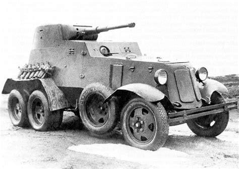 Warwheelsnet Ba 6m Ba 10a And Ba 10m Heavy Armored Car Index