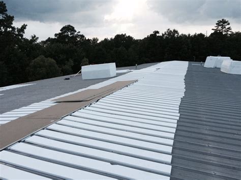 Retrofit Tpo Roof System Solves Leaking Metal Roof