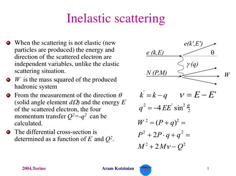 PPT - Inelastic scattering PowerPoint Presentation, free download - ID