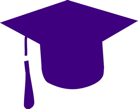Purple Grad Cap Clip Art At Vector Clip Art Online Royalty Free And Public Domain