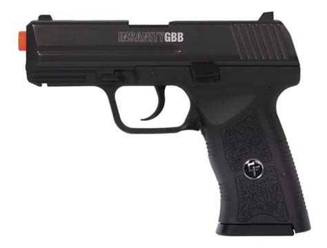 Pistola Airsoft Co2 Insanity Gbb Slide Metal Blowback Co2
