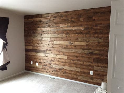 Wooden Accent Wall Tutorial Wooden Accent Wall Flooring On Walls