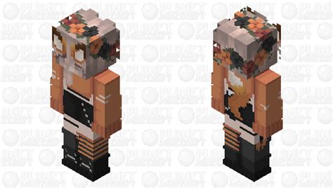 Fox girl Minecraft Skin