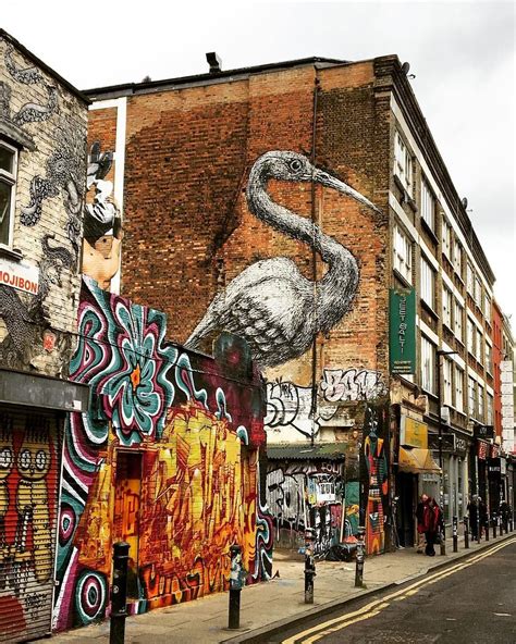 East London Is Known For Its Street Art Which Is Always Changing And