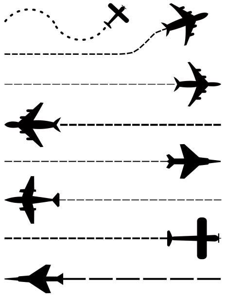 6300 Airplane Borders Stock Illustrations Royalty Free Vector